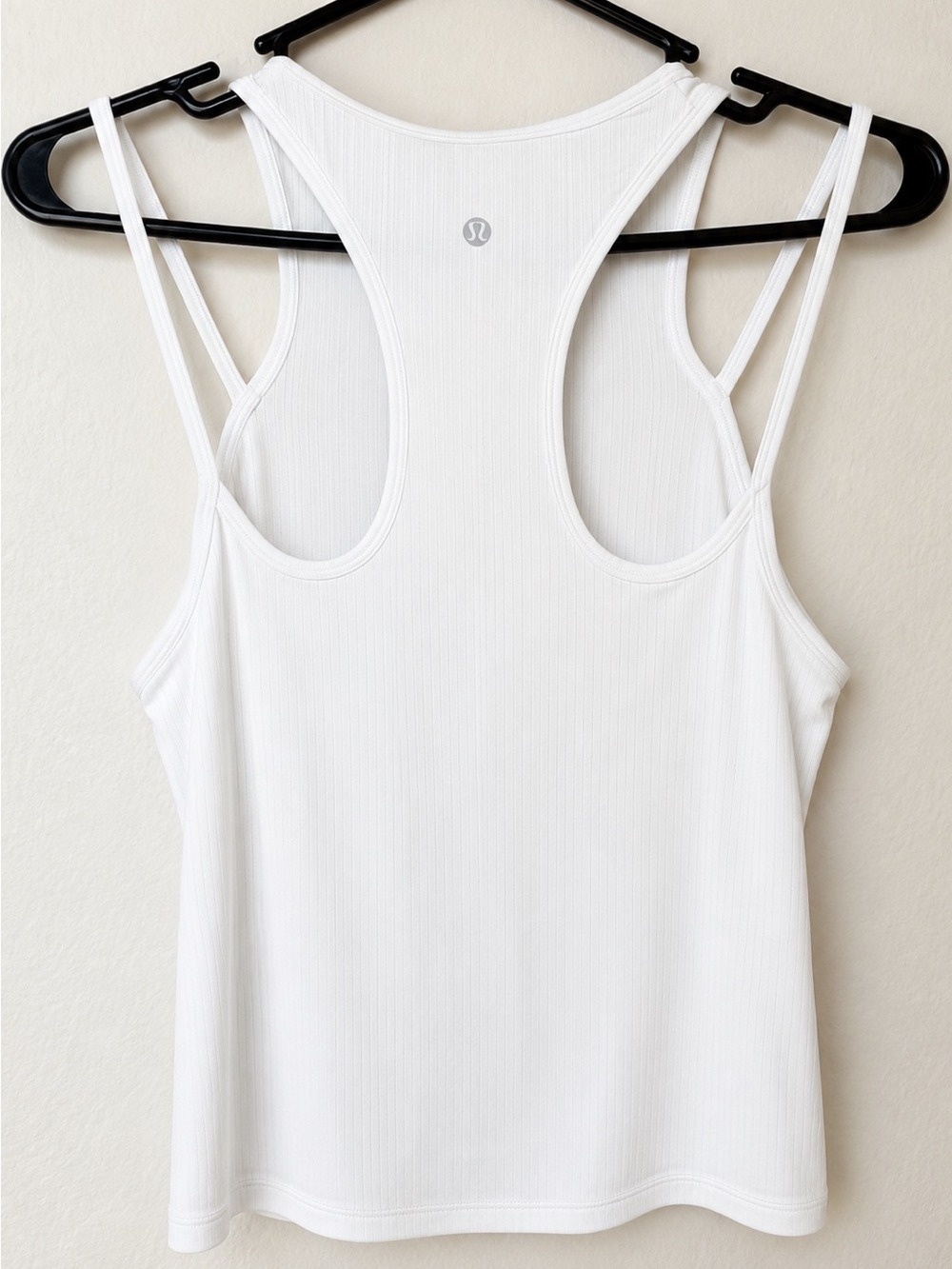 Lululemon White Ribbed Modal Silk Tank Top Size 8 NWOT - Picture 4 of 12